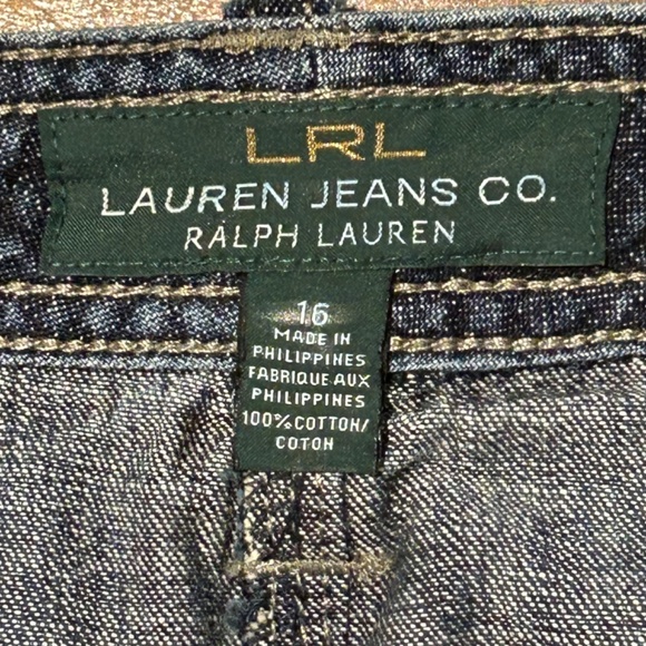 * Women's Ralph Lauren LRL Jeans Denim Skirt sz 16 * Excellent * - Picture 7 of 8